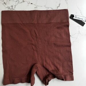 Skims Ribbed Biker Shorts